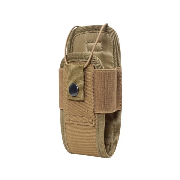 MOLLE walkie talkie pouch in khaki