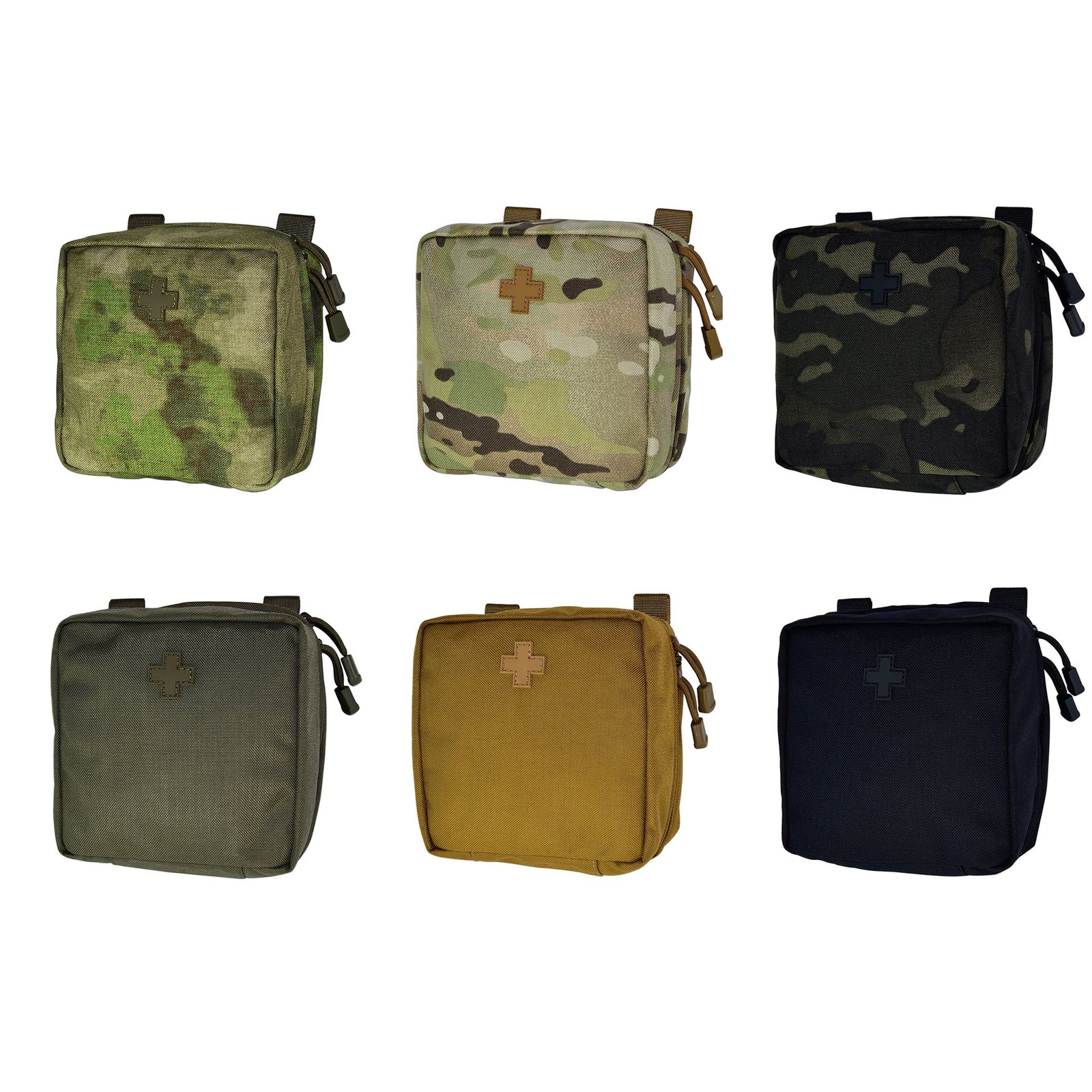 O1CN01YQlP6F2EyPcW16WjT_2213427408813-0-cib.jpg Classic Square MOLLE Medical Pouch | IFAK Vest Accessory
