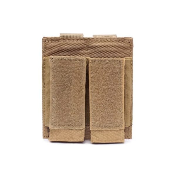 Low-Profile Double Mag Pouch in khaki