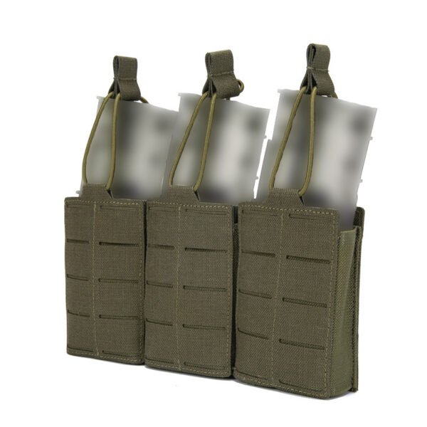 Triple MOLLE Mag Pouch in ranger green
