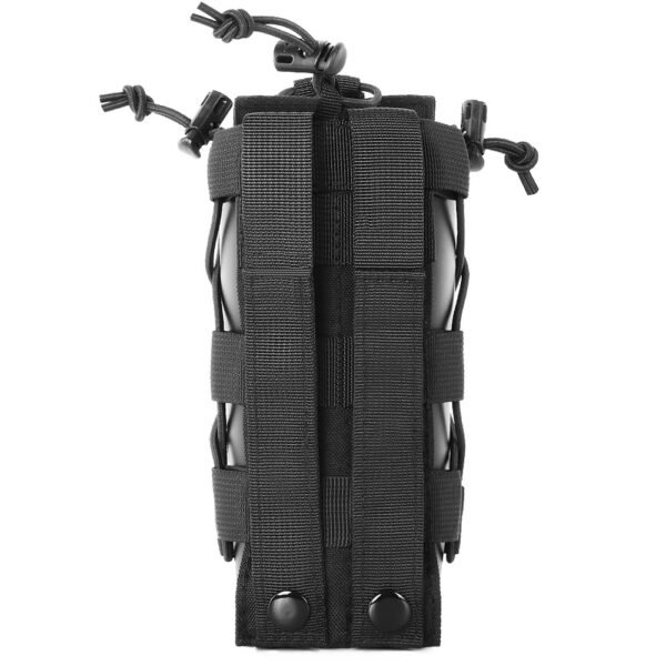 PANOAR MOLLE Cord-Lock Water Bottle Pouch - Black