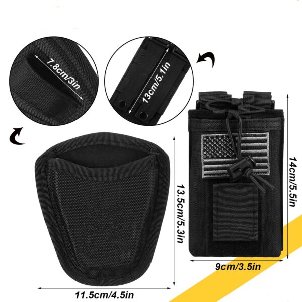 O1CN01fbJtyO2GqkHPGxGg5_2217065119067-0-cib.jpg Compact Handcuff Pouch | Dust-Proof Duty Belt Case