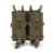 Bungee Double Pistol Mag Pouch in military green