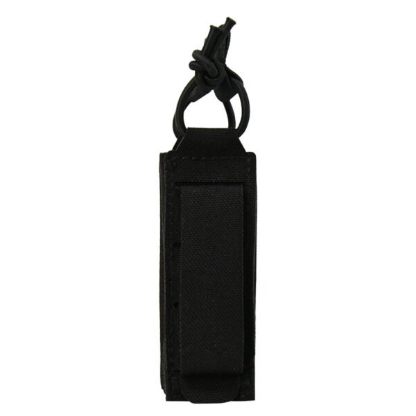 Laser-Cut MOLLE Pistol Mag Pouch in black
