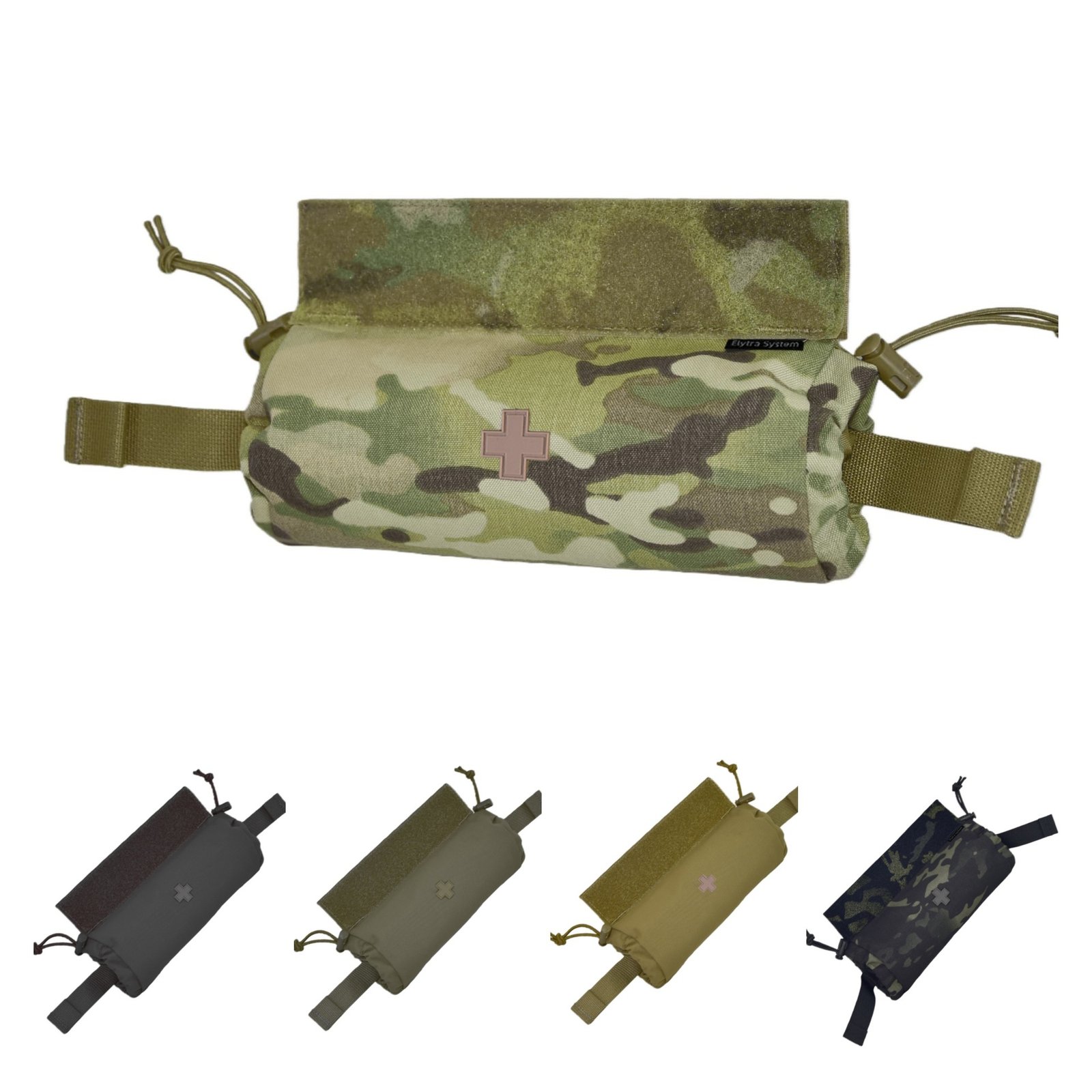 O1CN01jqTORo2EyPf8nGRux_2213427408813-0-cib.jpg Roll-Top MOLLE IFAK Pouch | Chest Rig Drop-Down Medical Case