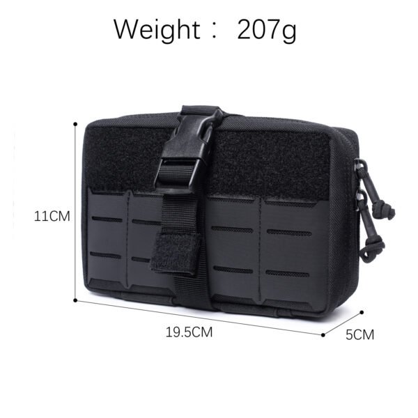 Tactical Laser-Cut MOLLE EDC Pouch | Compact IFAK Accessory Case