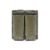 Low-Profile Double Mag Pouch in military green