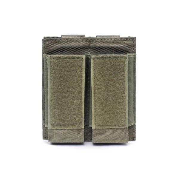 Low-Profile Double Mag Pouch in military green