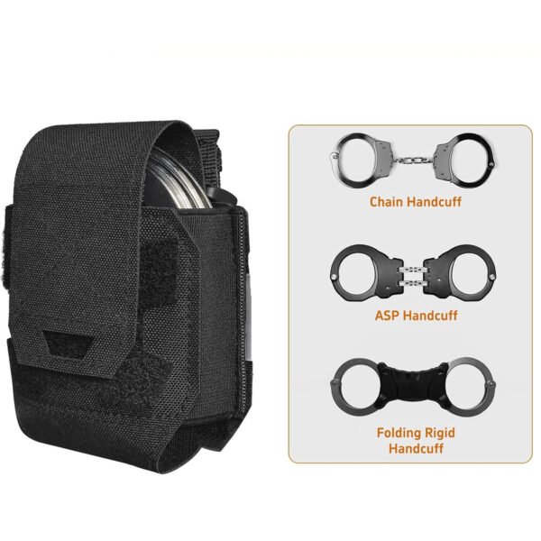 O1CN01mjVTAn1pBzI3onnPV_2217570685323-0-cib.jpg MOLLE Handcuff Pouch | Multi-Cuff Vertical Carrier