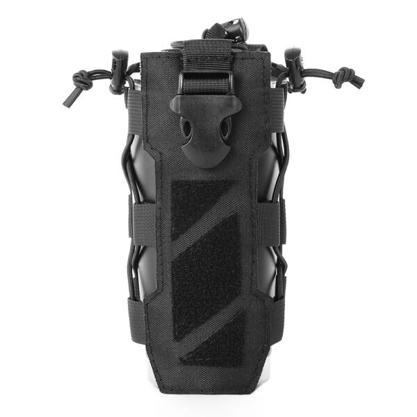 PANOAR MOLLE Cord-Lock Water Bottle Pouch - Black