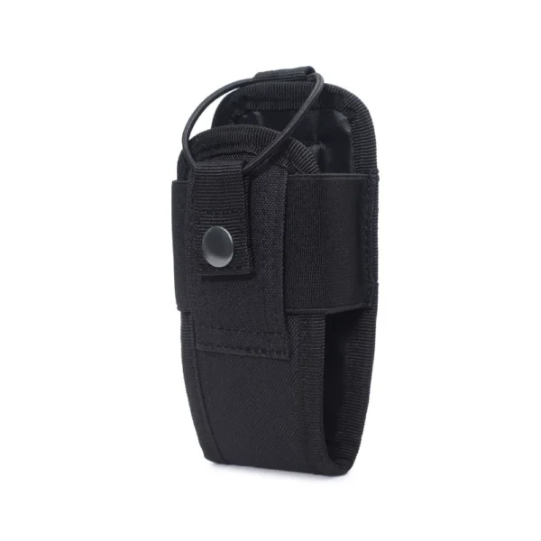 MOLLE walkie talkie pouch in black