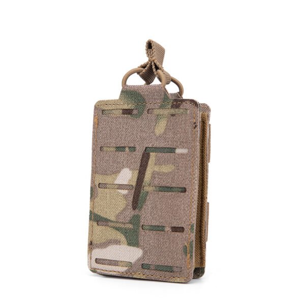 Laser-Cut MOLLE Rifle Mag Pouch in CP Camo